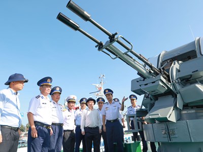 Khai mạc Hội thi tàu tốt, Hội thao huấn luyện tàu Cảnh sát biển Việt Nam khu vực II