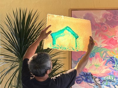 Đèn lồng Hội An gặp nghệ thuật Neputa Nhật Bản