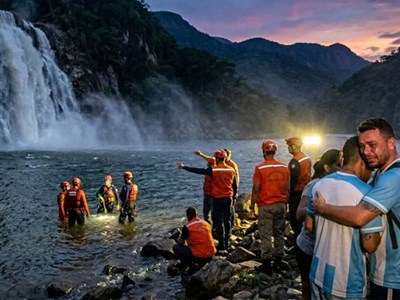 Bi kịch tại thác nước: Cầu thủ 27 tuổi tử vong sau cú nhảy định mệnh