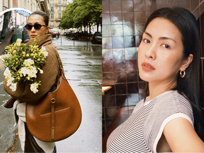 Tăng Thanh Hà đến Pháp vẫn không bỏ được ly nước dưỡng nhan trendy nhất thế giới