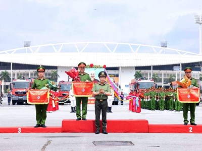 Công an Hà Nội nhất toàn đoàn hội thi chữa cháy và cứu nạn, cứu hộ toàn quốc