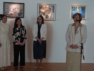 Tham quan nước Nga qua tranh của một họa sĩ Việt Nam