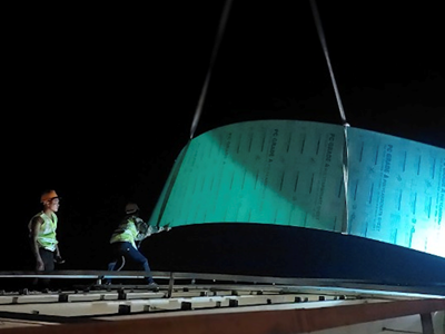 Hà Nội Metro nêu tiến độ ‘vá’ mái nhà ga tàu Cát Linh - Hà Đông