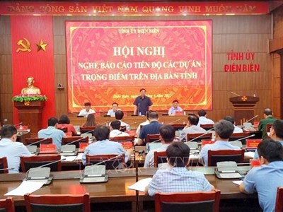 Điện Biên đẩy nhanh tiến độ các dự án trọng điểm