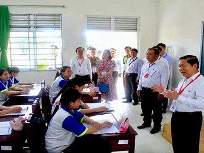 Tiền Giang có gần 17.000 thí sinh dự thi tốt nghiệp THPT năm 2025