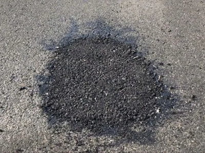 Đường cao tốc Vĩnh Hảo - Phan Thiết lại bong tróc mặt đường