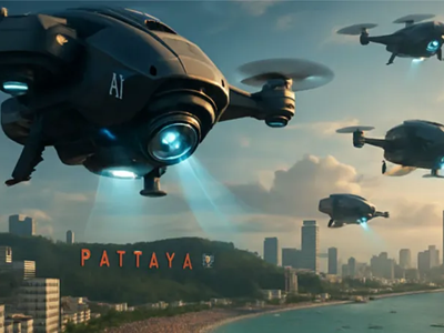 Thành phố Pattaya (Thái Lan) triển khai drone để ngăn tội phạm