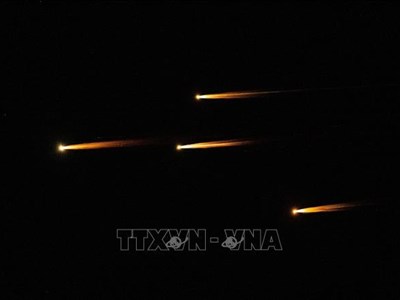 Iran tiến hành đợt phóng tên lửa thứ 5 nhằm vào Israel