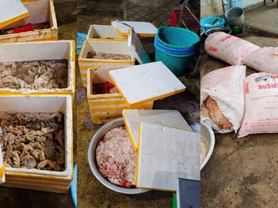 Đà Nẵng: Xử phạt hơn 126 triệu đồng cơ sở kinh doanh mỡ, lòng động vật không rõ nguồn gốc