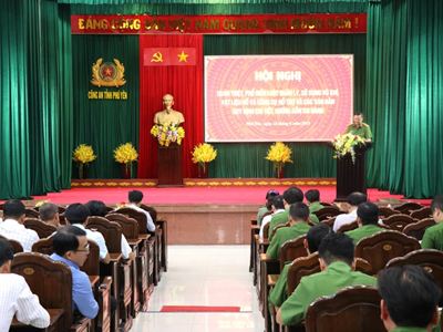 Phú Yên thực hiện nghiêm Luật Quản lý, sử dụng vũ khí, vật liệu nổ, công cụ hỗ trợ
