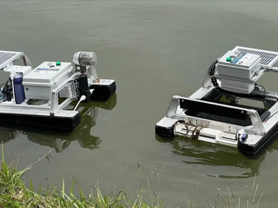 Robot hỗ trợ nghề nuôi cá