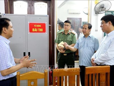 Các điểm thi trên cả nước sẵn sàng bước vào Kỳ thi tốt nghiệp THPT 2025