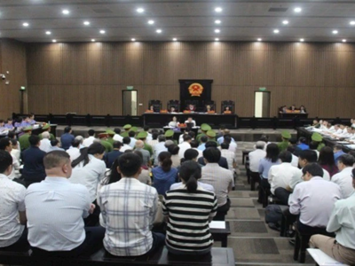 Các bị cáo thừa nhận việc truy tố là đúng người, đúng tội