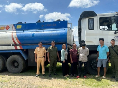 Phát hiện gần 5.000 tấn dầu không nguồn gốc