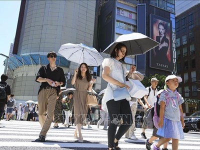 Nhật Bản, Hàn Quốc ghi nhận nắng nóng kỷ lục