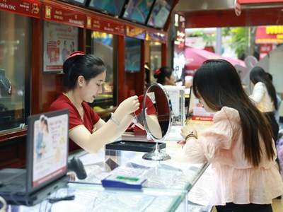 Sáng 3.7, giá vàng tăng 200.000 đồng mỗi lượng