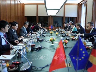 Trung Quốc, Đức đối thoại chiến lược về ngoại giao và an ninh