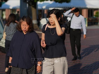 Nhật Bản ban hành cảnh báo say nắng tại 19 tỉnh