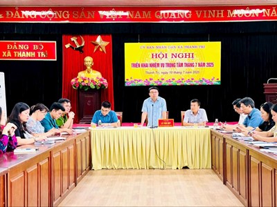 Xã Thanh Trì tiếp nhận 5 đơn thư về đất đai, xây dựng, giải phóng mặt bằng