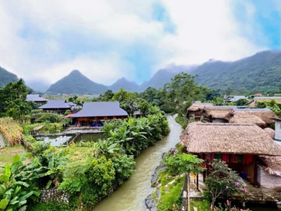 Mùa xanh ở thung lũng Lâm Thượng