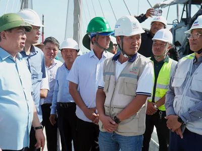 Cầu Rạch Miễu 2 vượt tiến độ gần 6 tháng, về đích vào cuối năm 2025