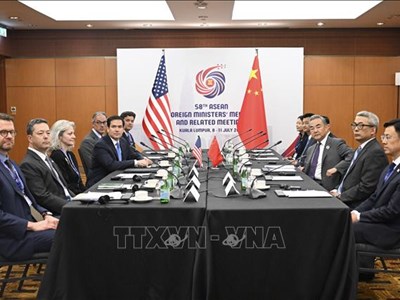 Bộ trưởng Ngoại giao Trung Quốc: Cuộc hội đàm với người đồng cấp Mỹ là mang tính xây dựng