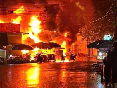 Cháy lớn cửa hàng xăng dầu ở Bắc Ninh: Không có thương vong về người