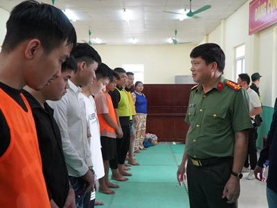 Công an Điện Biên triệt phá đường dây tội phạm xuyên quốc gia