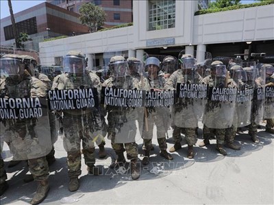 Mỹ bắt đầu rút lính Vệ binh Quốc gia khỏi Los Angeles