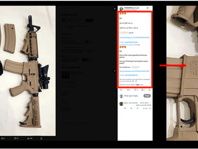Phát hiện hàng loạt cửa hàng bán vũ khí liên quan Houthi trên mạng xã hội