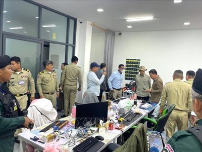 Campuchia mở rộng chiến dịch trấn áp tội phạm lừa đảo trực tuyến