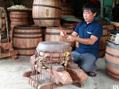 Giữ gìn “hồn trống” bên dòng Vàm Cỏ Tây