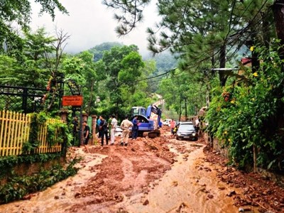 Hà Nội chủ động phòng, chống sạt lở đất đá khu vực rừng núi
