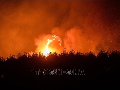 Cháy rừng nghiêm trọng tại Thổ Nhĩ Kỳ khiến ít nhất 10 người thiệt mạng