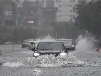 Trung Quốc: Gia hạn cảnh báo màu vàng về mưa bão