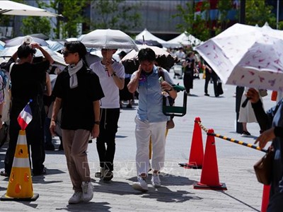 Nhật Bản: Trên 10.000 người phải nhập viện do các bệnh liên quan đến nắng nóng