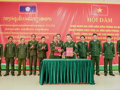 Quảng Trị: Tăng cường phối hợp quản lý, bảo vệ biên giới với nước bạn Lào