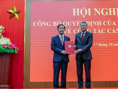 Ông Nguyễn Văn Phương giữ chức Bí thư tỉnh Quảng Trị