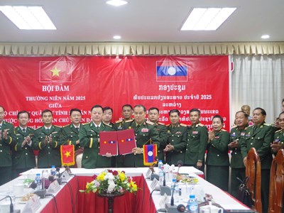 Quảng Trị: Tăng cường hợp tác biên giới, giữ vững an ninh