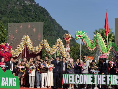 Quảng Trị đón những vị khách quốc tế “xông đất” vùng di sản