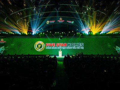 Quy tụ hơn 2.000 “đại sứ” kinh doanh, đánh dấu sự ra mắt của Five Star Homes