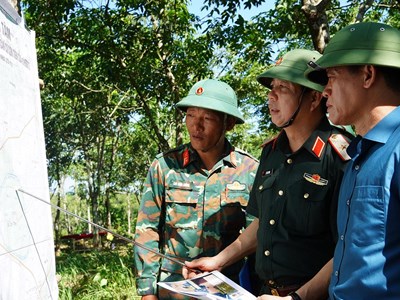 Tiếp tục xác minh thông tin liệt sĩ tại Cồn Tiên