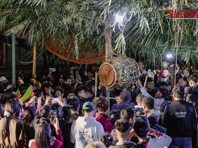 Đập trống của người Ma Coong sẽ được trình diễn tại Lễ hội Hang động 2027