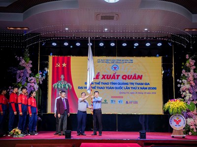 Quảng Trị đặt mục tiêu giành 29 huy chương tại Đại hội Thể thao toàn quốc