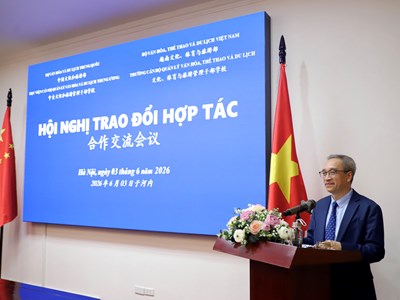 Thúc đẩy hợp tác đào tạo cán bộ văn hóa, du lịch giữa Việt Nam và Trung Quốc