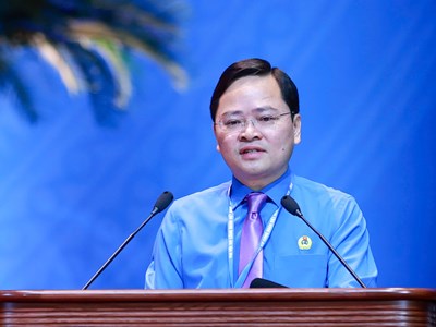Ông Nguyễn Anh Tuấn tái đắc cử chức Chủ tịch Tổng Liên đoàn Lao động Việt Nam