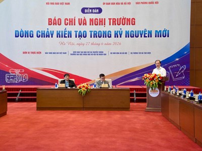 Báo chí nghị trường giữ vai trò đặc biệt trong việc kết nối Quốc hội với nhân dân