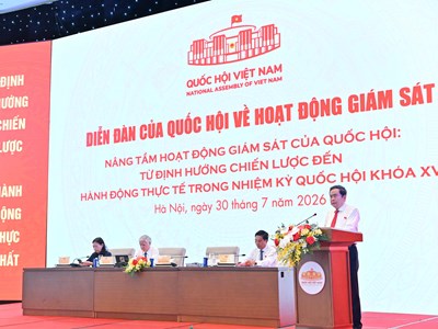 Hình thành tư duy, định hướng và phương thức giám sát mới cho toàn bộ nhiệm kỳ Quốc hội khóa XVI