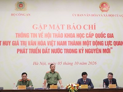 Phát huy giá trị văn hóa Việt Nam thành một động lực quan trọng phát triển đất nước trong kỷ nguyên mới