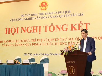 Hoàn thiện thể chế, phát triển thị trường bản quyền chuyên nghiệp, minh bạch